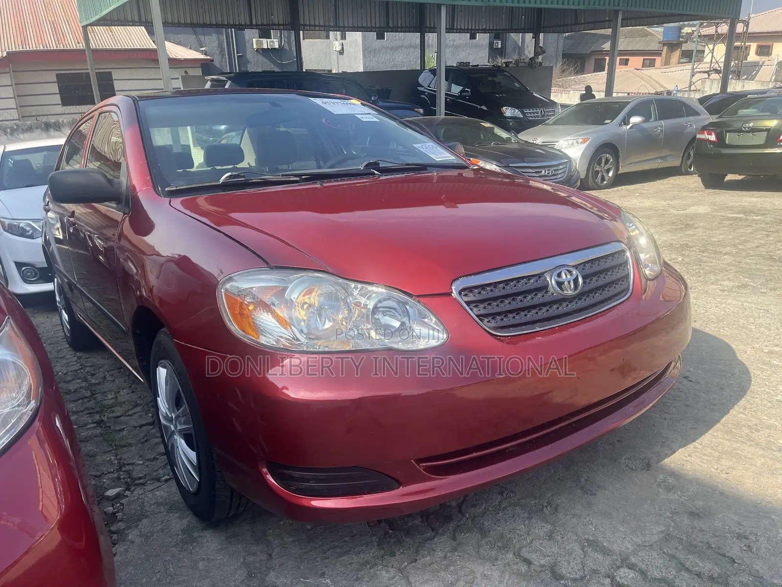 Toyota Corolla 2008 Red