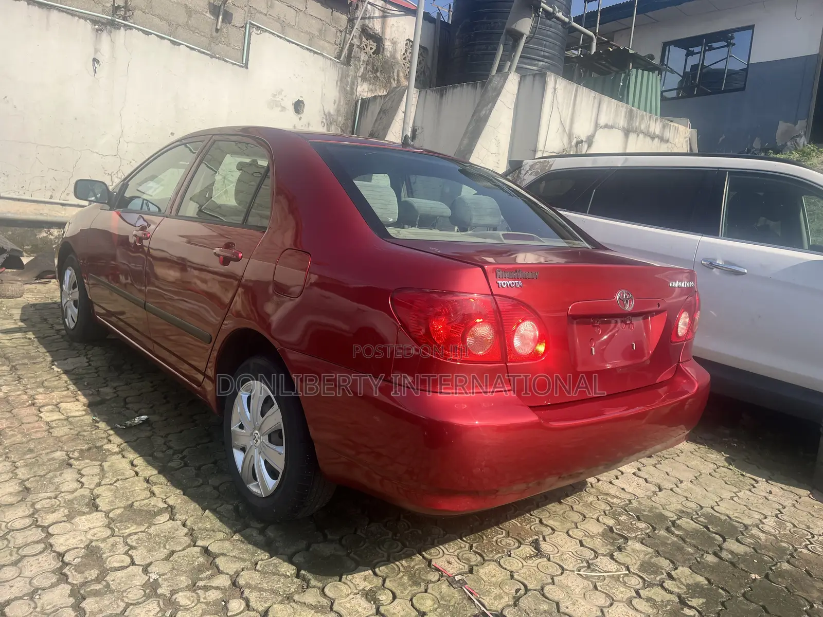 Toyota Corolla 2008 Red