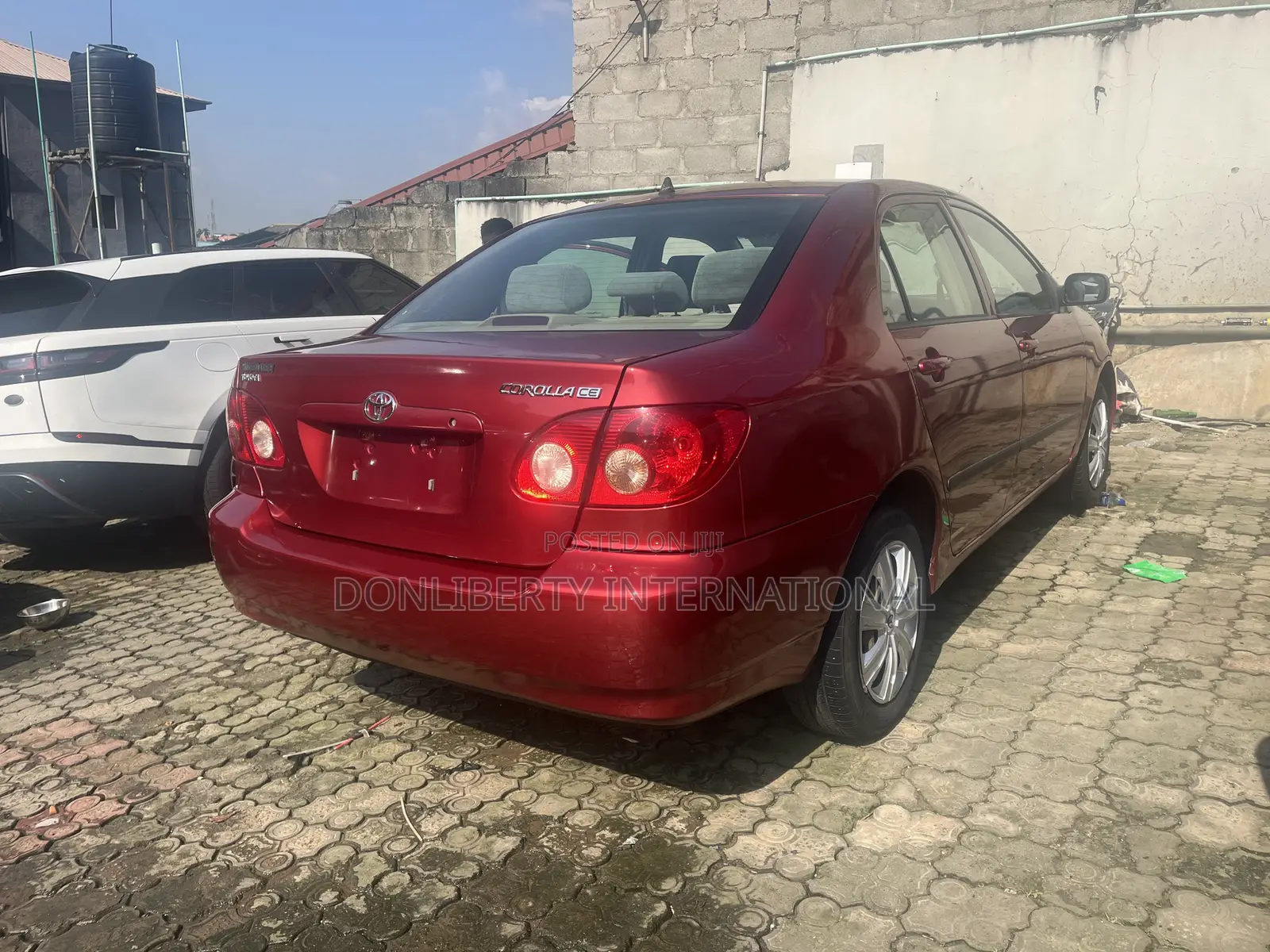 Toyota Corolla 2008 Red