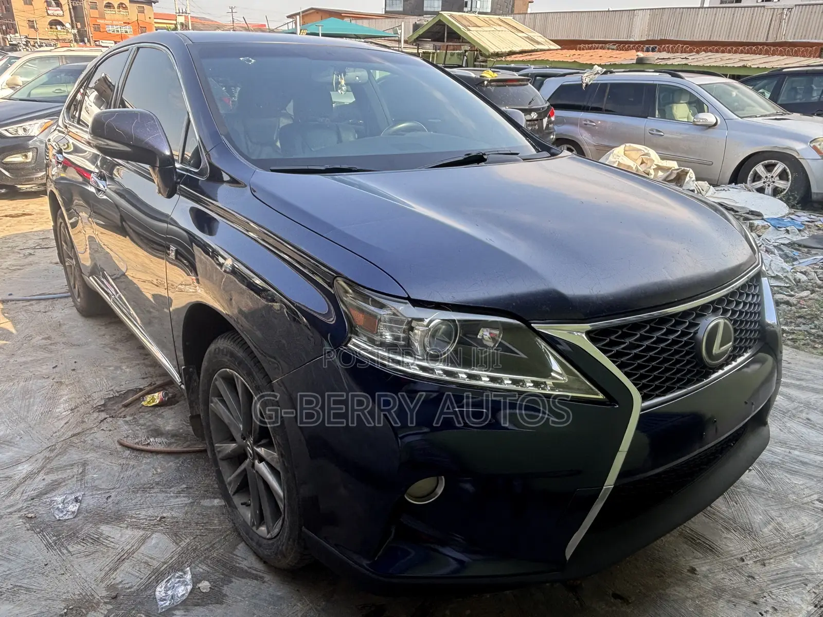 Lexus RX 2013 Blue
