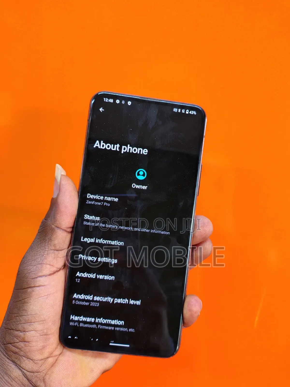 Asus Zenfone 7 Pro 256 GB Blue