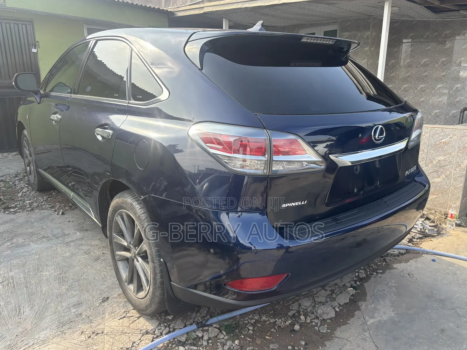 Lexus RX 2013 Blue