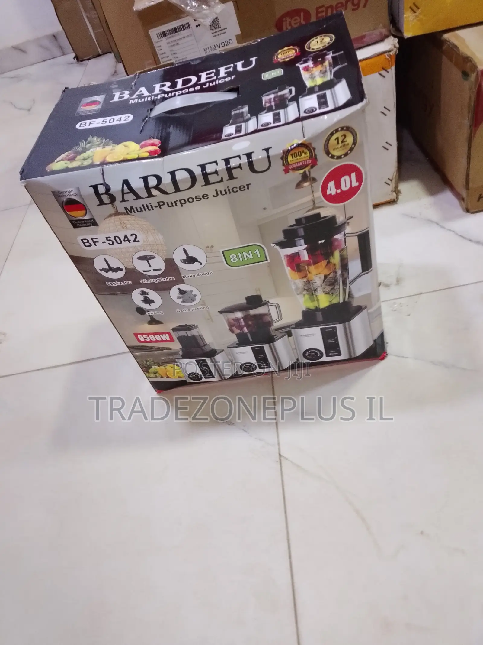 Compact Kitchen 4.0L Workflow With Bardefu 8-in-1