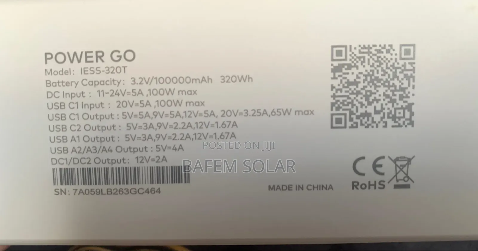 Itel Power Go