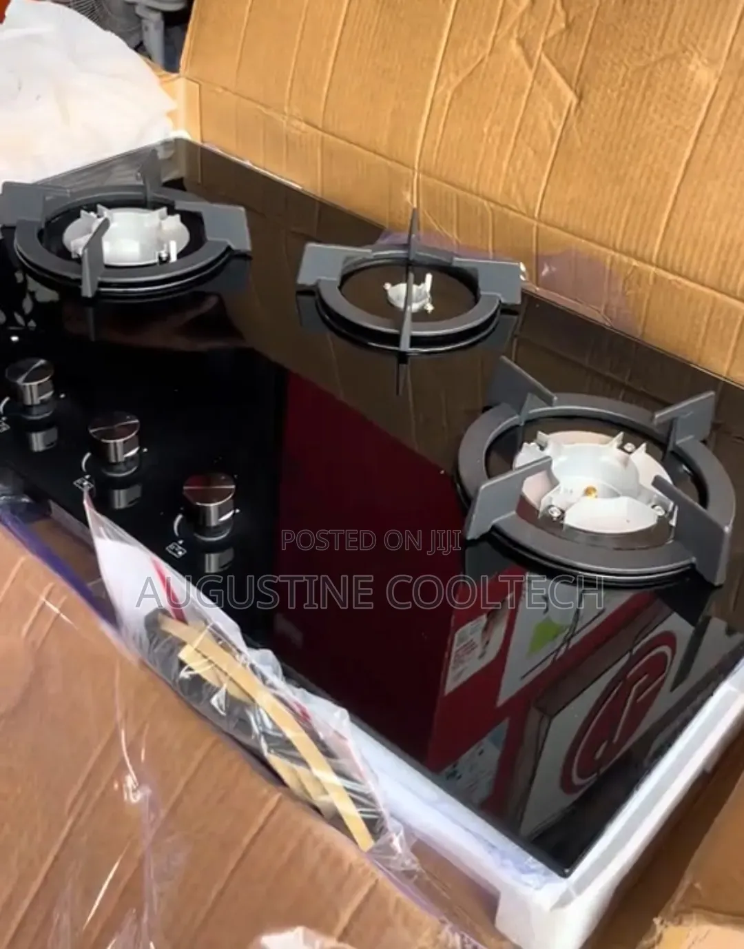 New Polystar Inbuilt Glass 3gas Burner 90cm