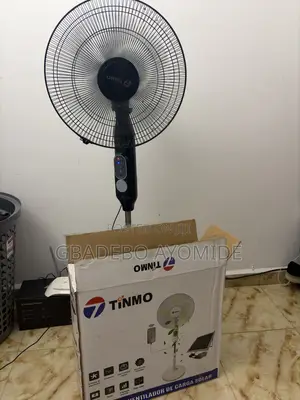 Rechargeable Solar Fan