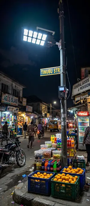 Suntrik 3500W 6500K Commercial Solar Street Light