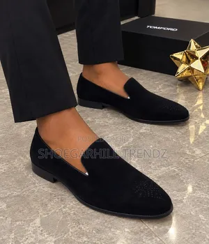TF Suede Brogues Loafer Shoes