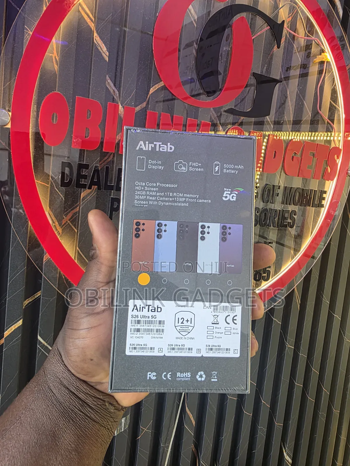 New AirTab S26 Ultra 1 TB Orange