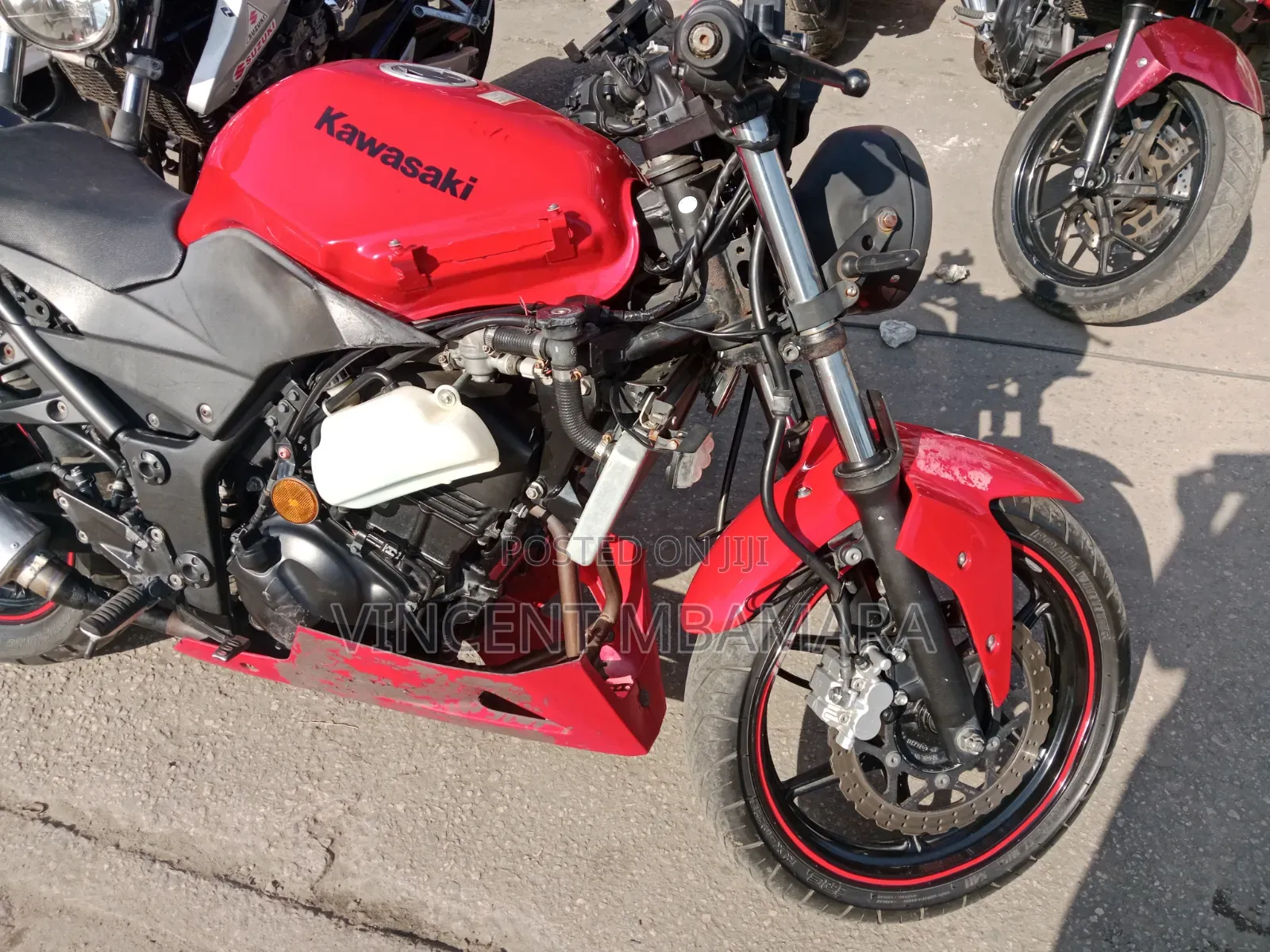 Kawasaki EX250 2011 Red