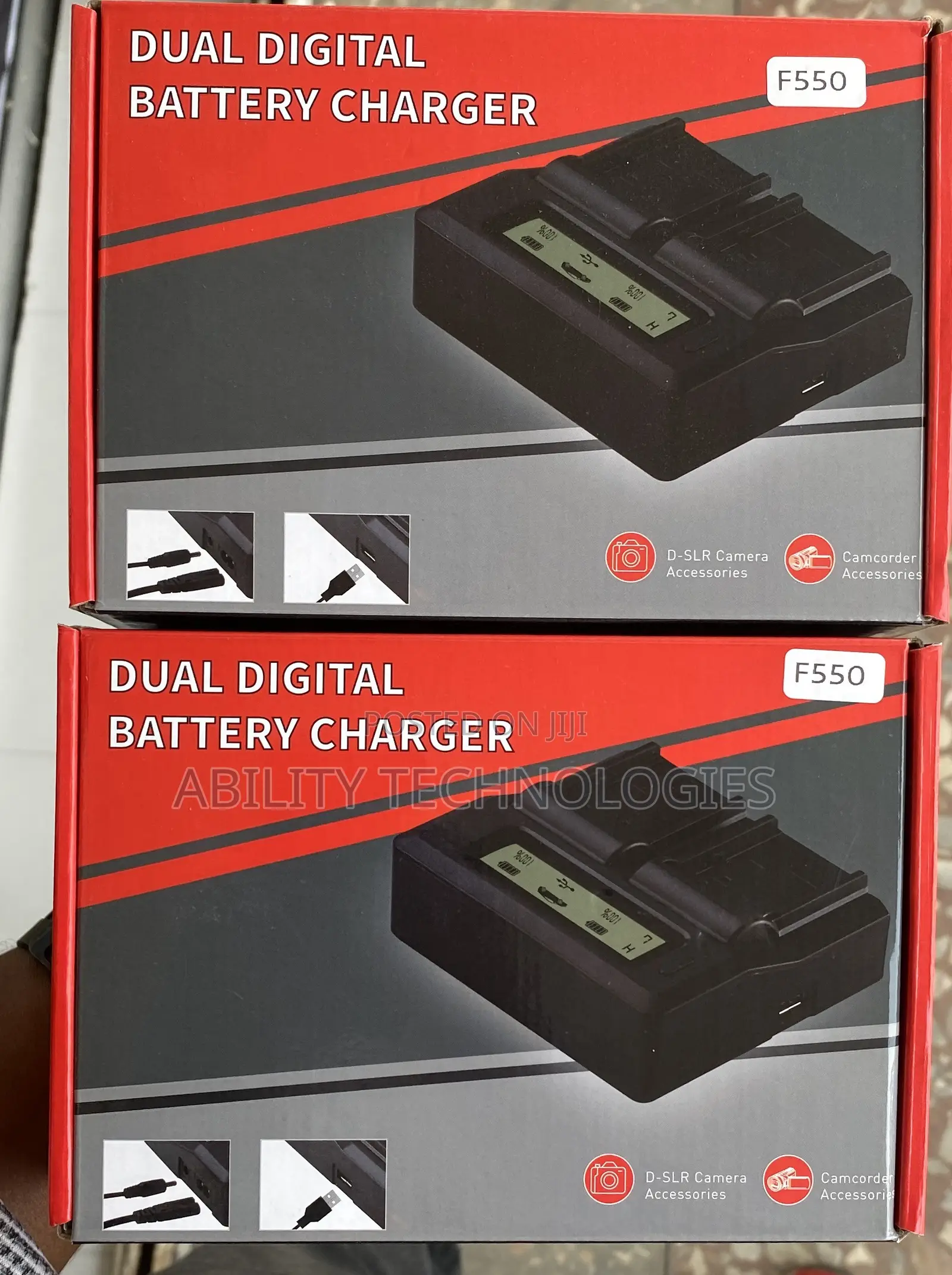 Dual Digital Battery Charger