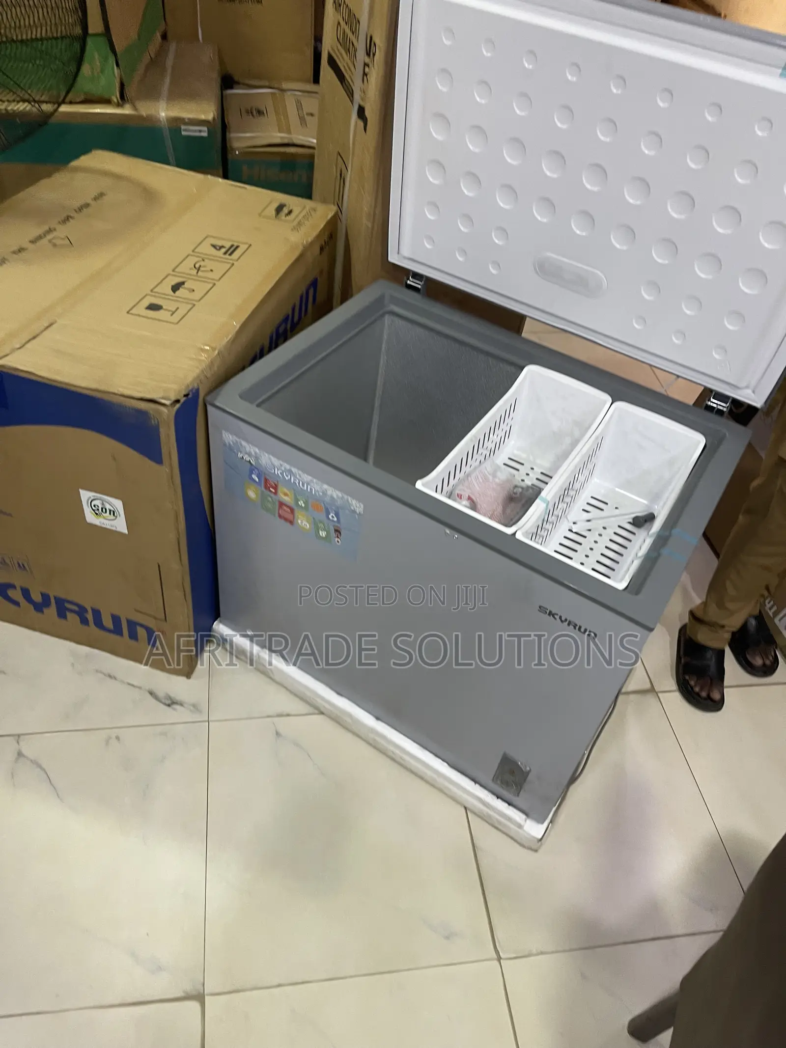 Skyrun 260L Chest Freezer – A Reliable Food Storage Solution