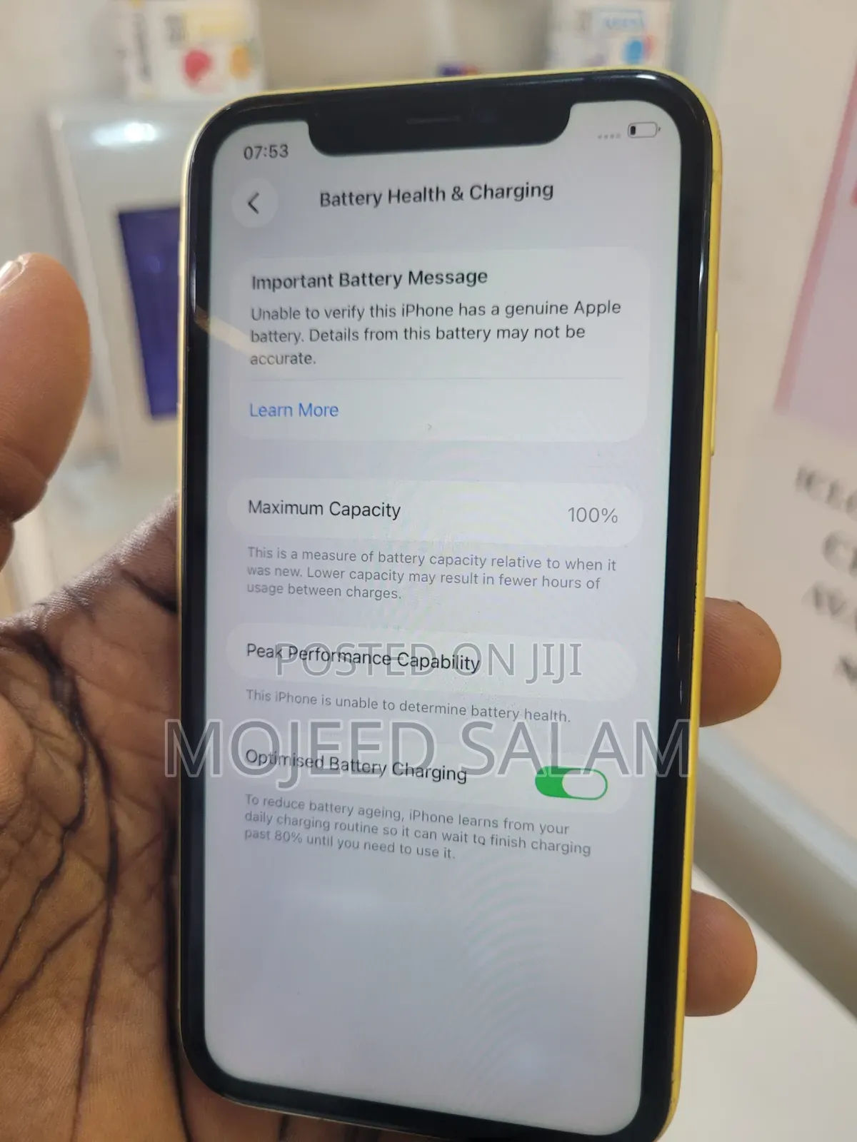 Apple iPhone 11 64 GB Yellow