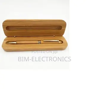 Wooden Pen With a Case.