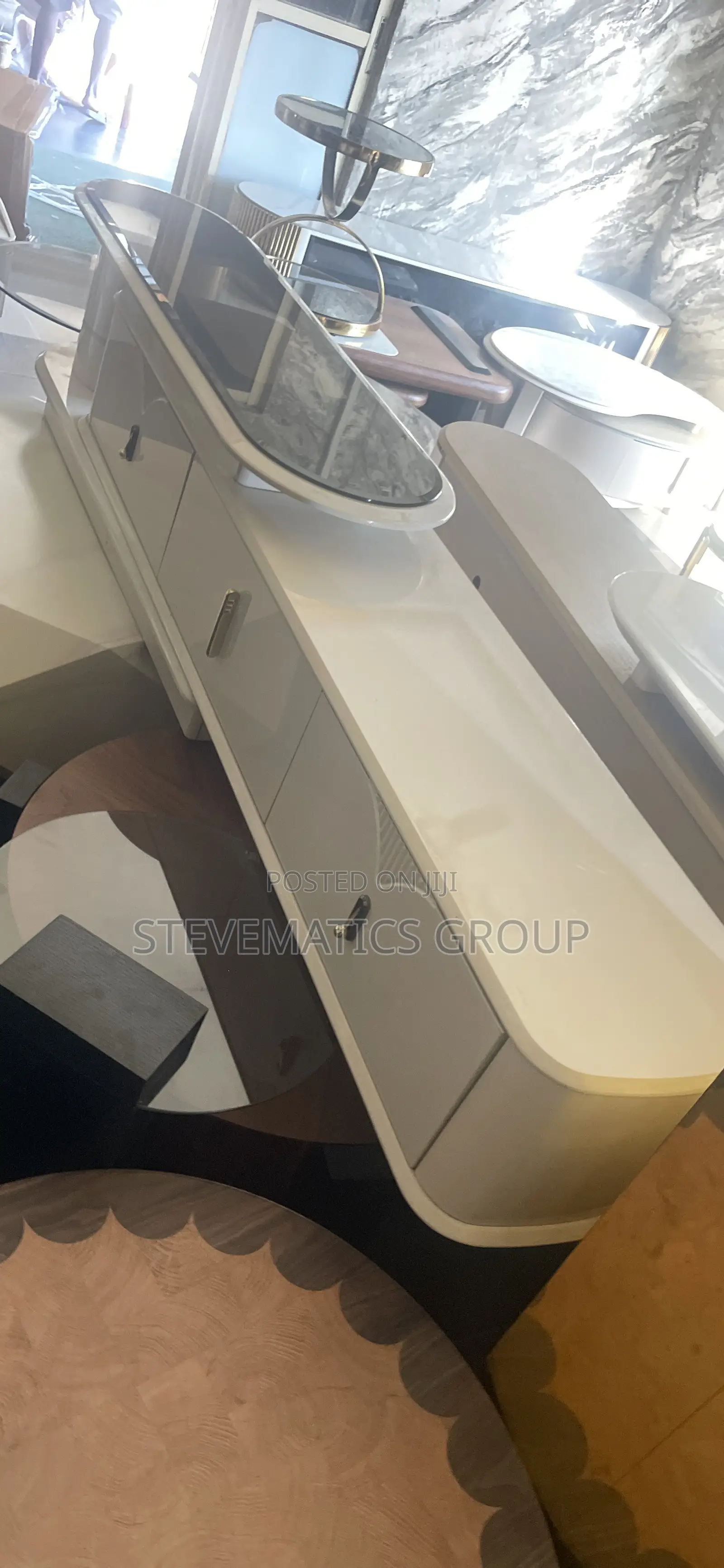 3 Drawer Luxury TV Console