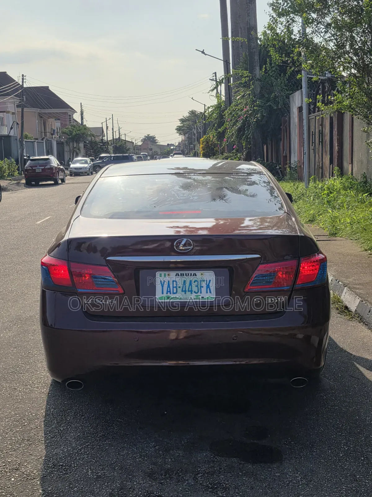 Lexus ES 350 2008 Red