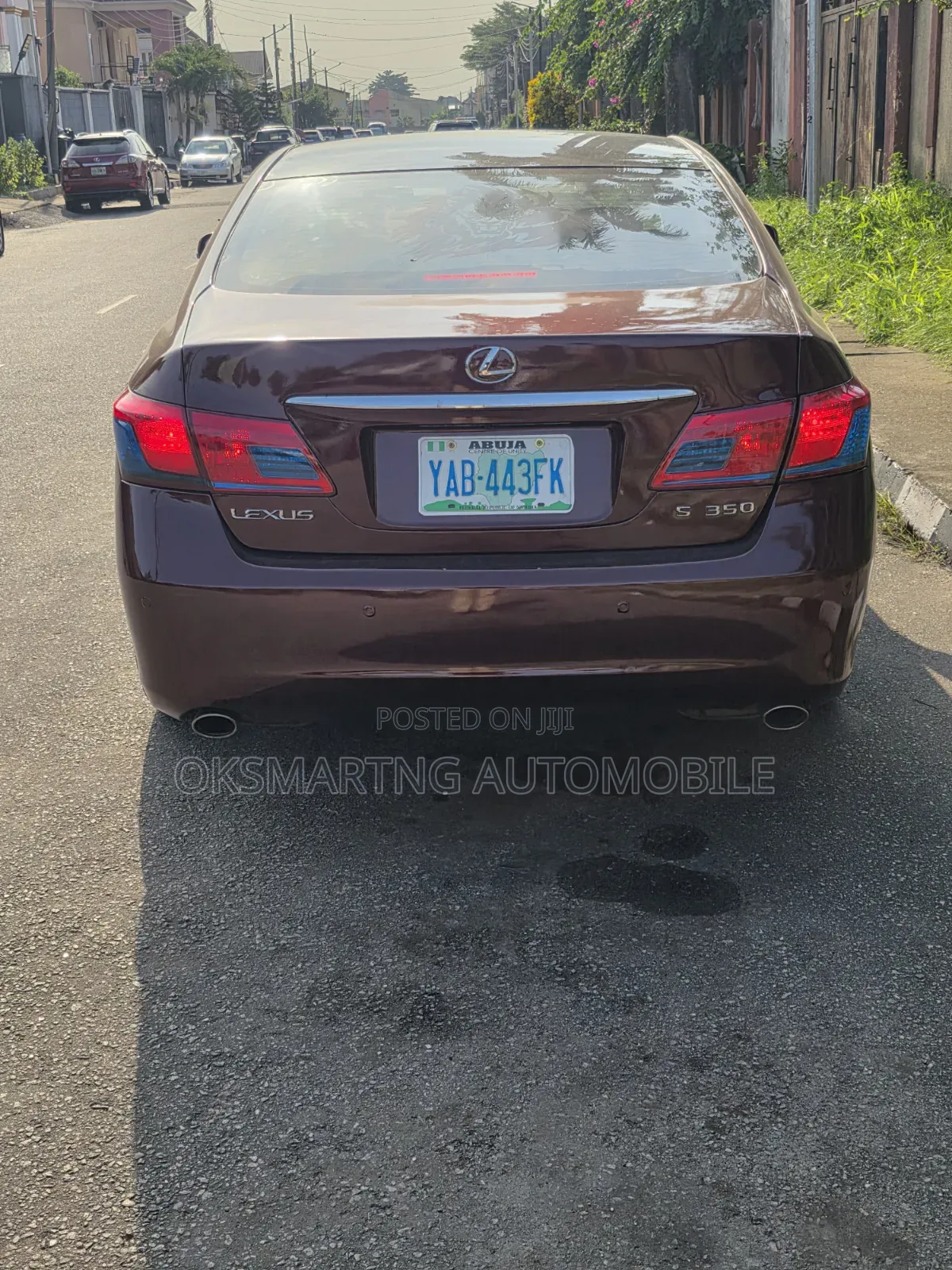 Lexus ES 350 2008 Red
