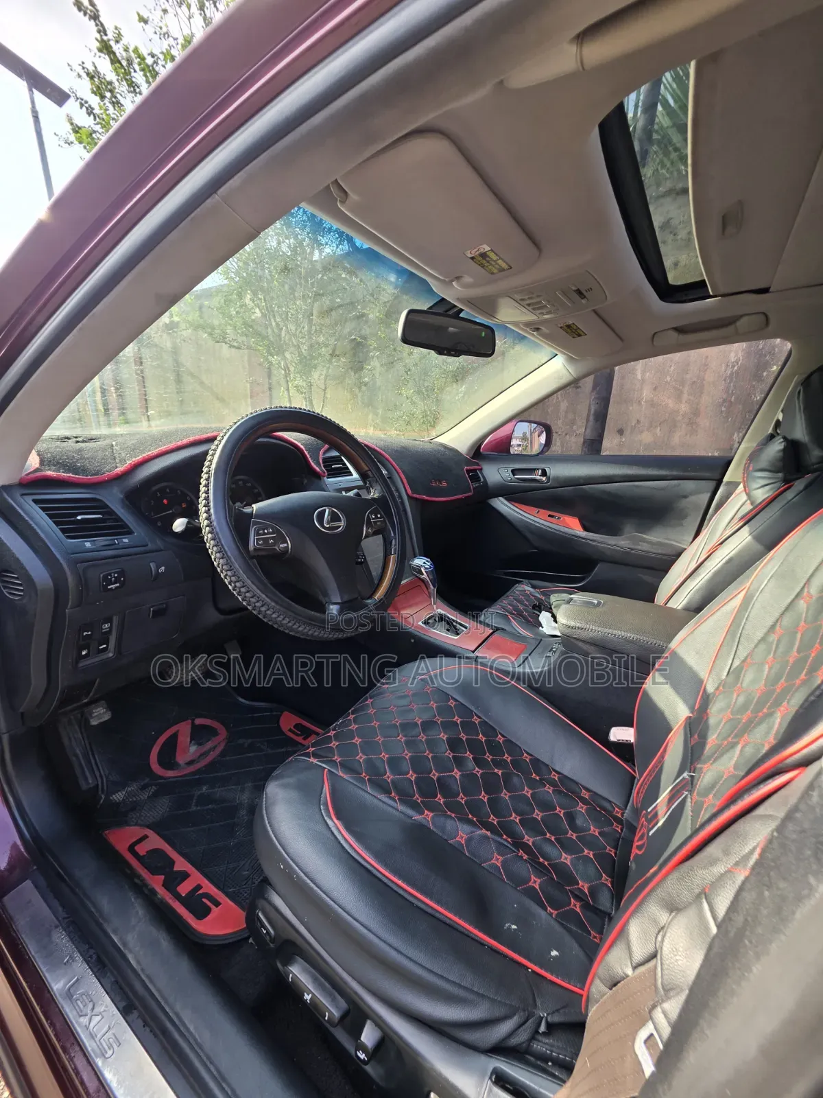 Lexus ES 350 2008 Red