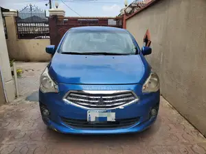 Mitsubishi Attrage 2014 Blue