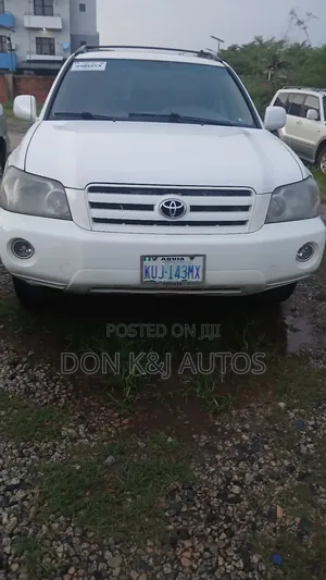 Toyota Highlander V6 4x4 2006 White