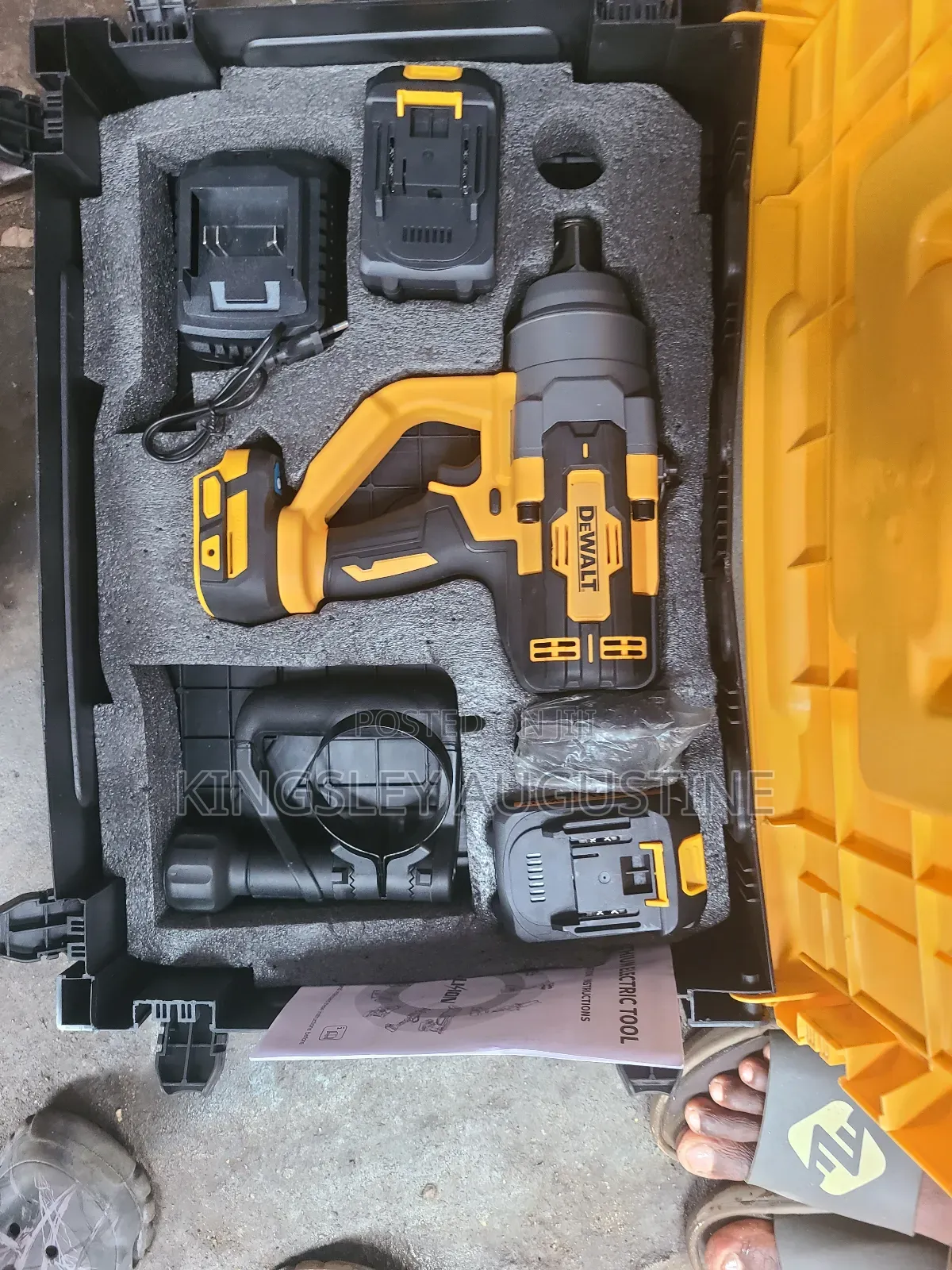 1" Cordless Impact Socket Machine