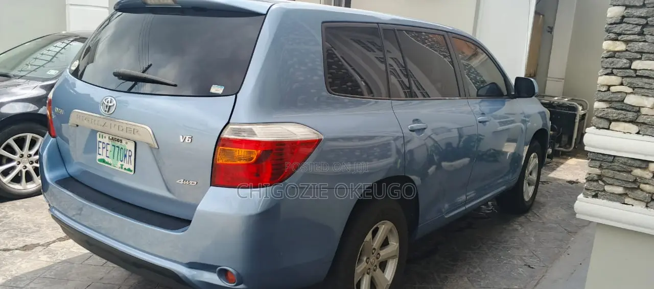 Toyota Highlander 2008 Blue