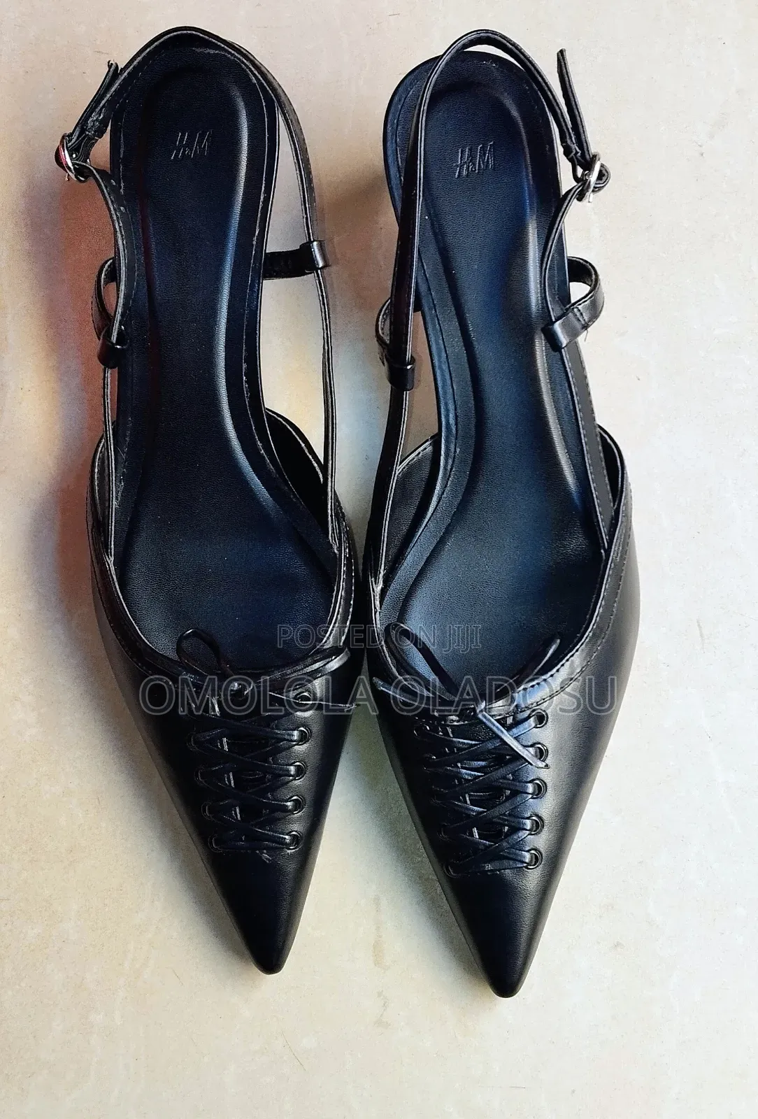 Womens Sling Back Pointed Shoes