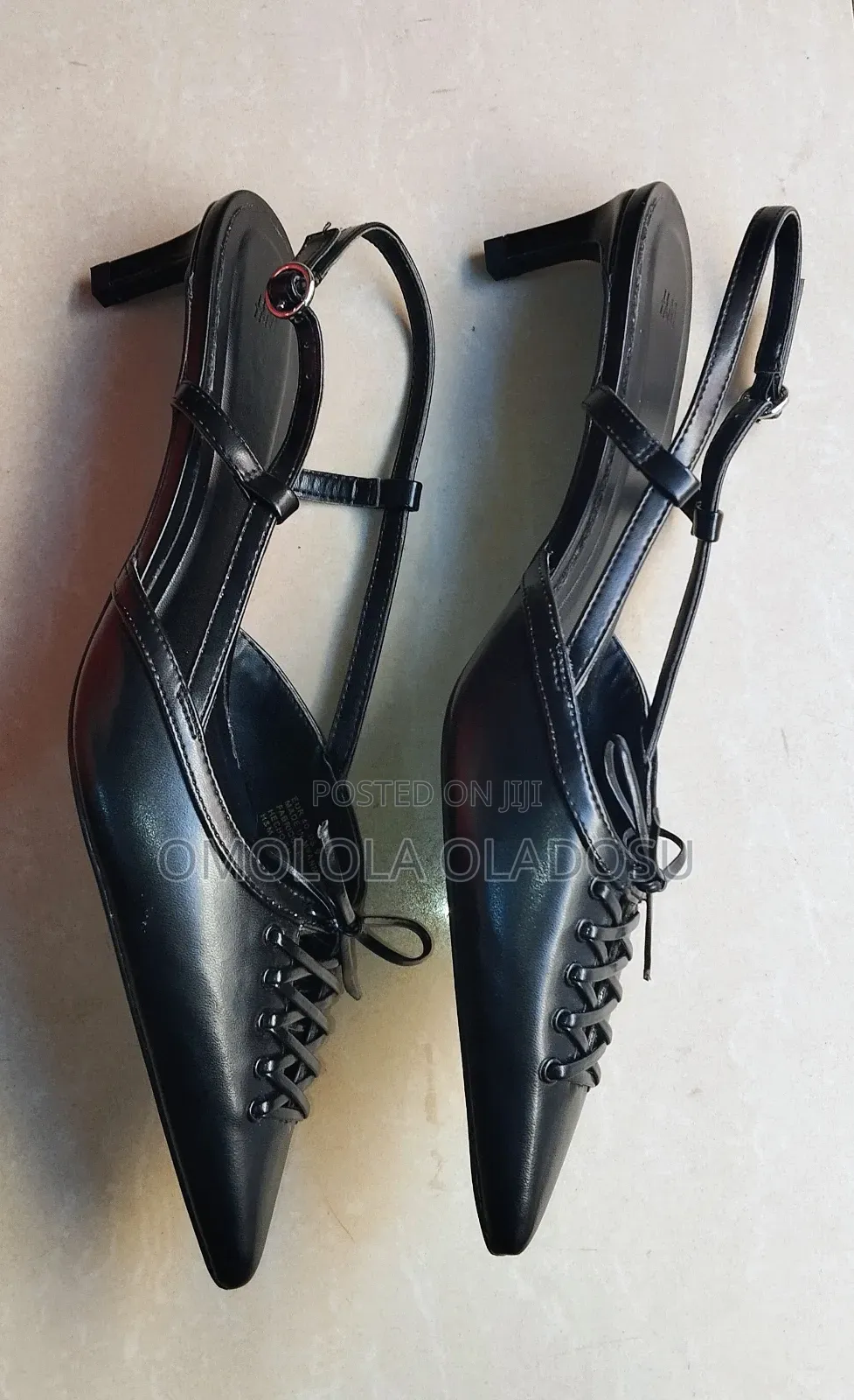 Womens Sling Back Pointed Shoes