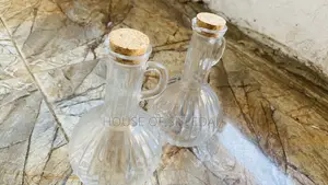 2 in 1 Glass Oil and Vinegar Bottle Set