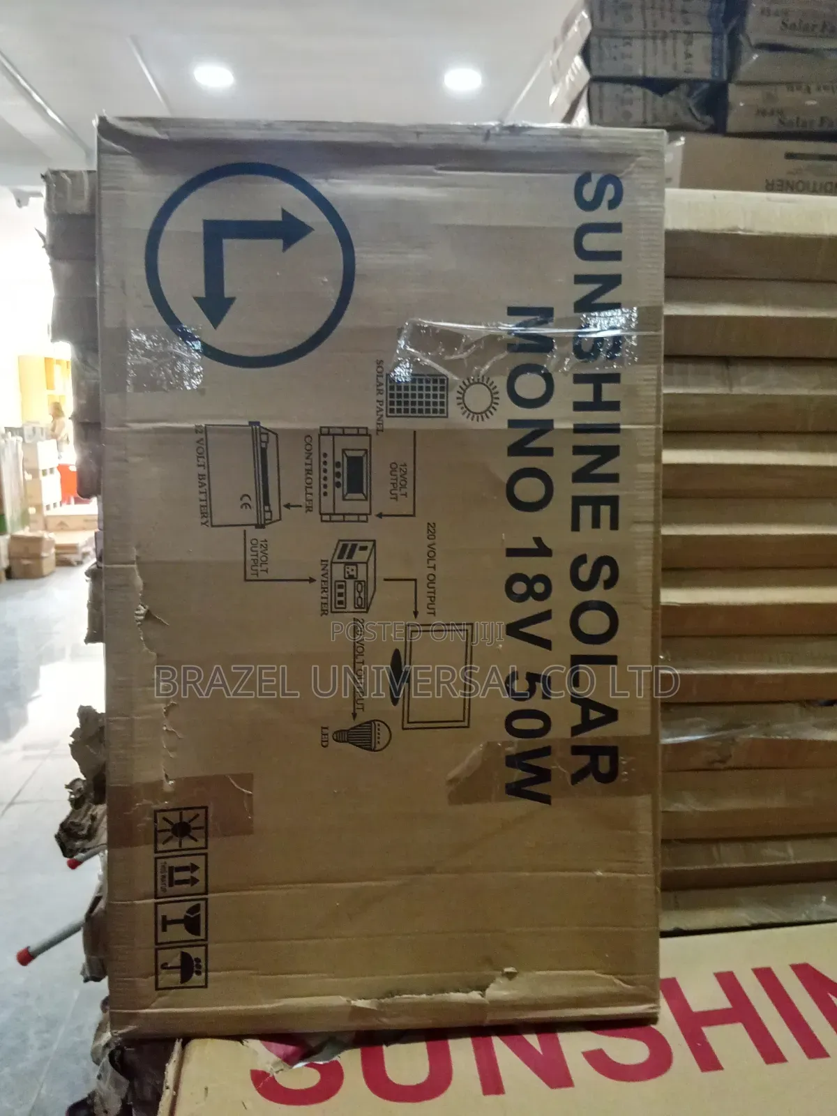 Sunshine Solar 50w Monocrystalline