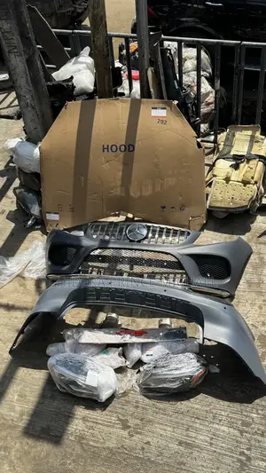 Complete Front and Back Bumpers With Lights for GLE350 2018 Model