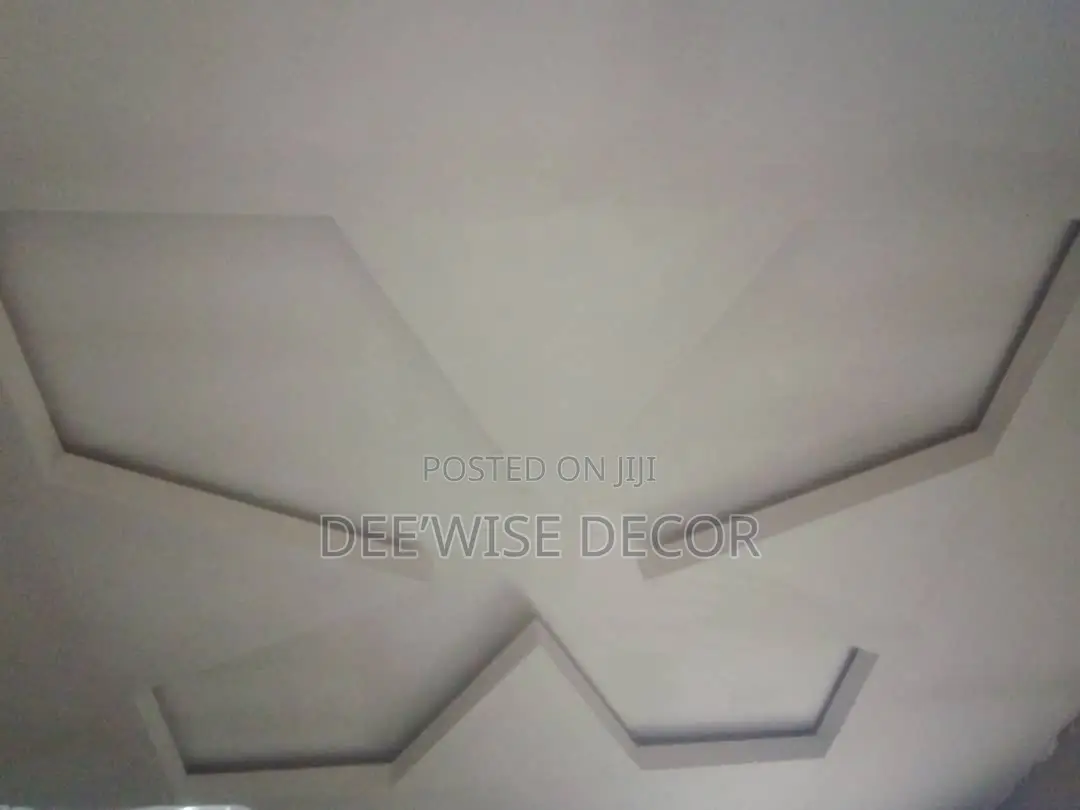POP Ceiling Installation and Wall Screeding Lagos