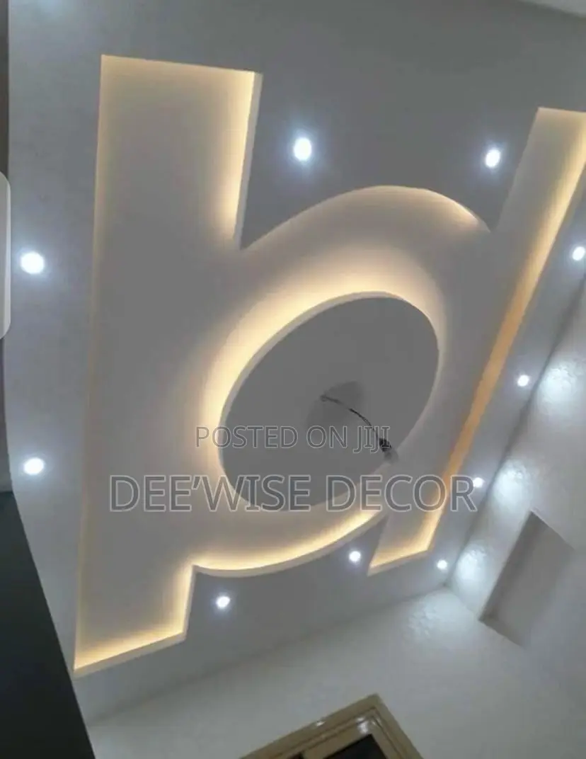 POP Ceiling Installation and Wall Screeding Lagos