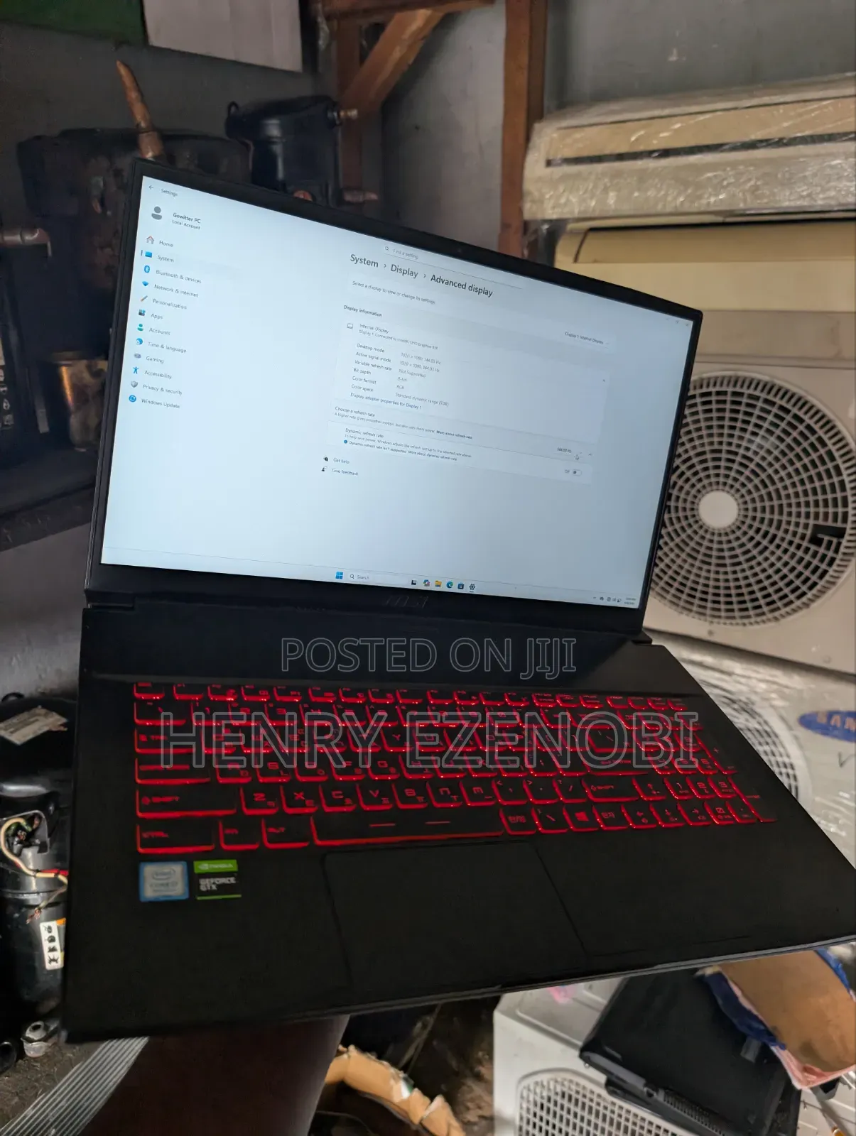 Laptop MSI GP75 Leopard 16GB Intel Core i7 SSD 512GB