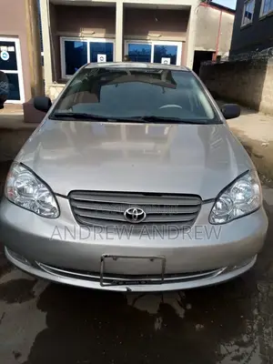 Toyota Corolla 2003 Silver