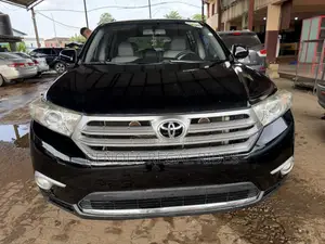 Toyota Highlander Limited 2012 Black