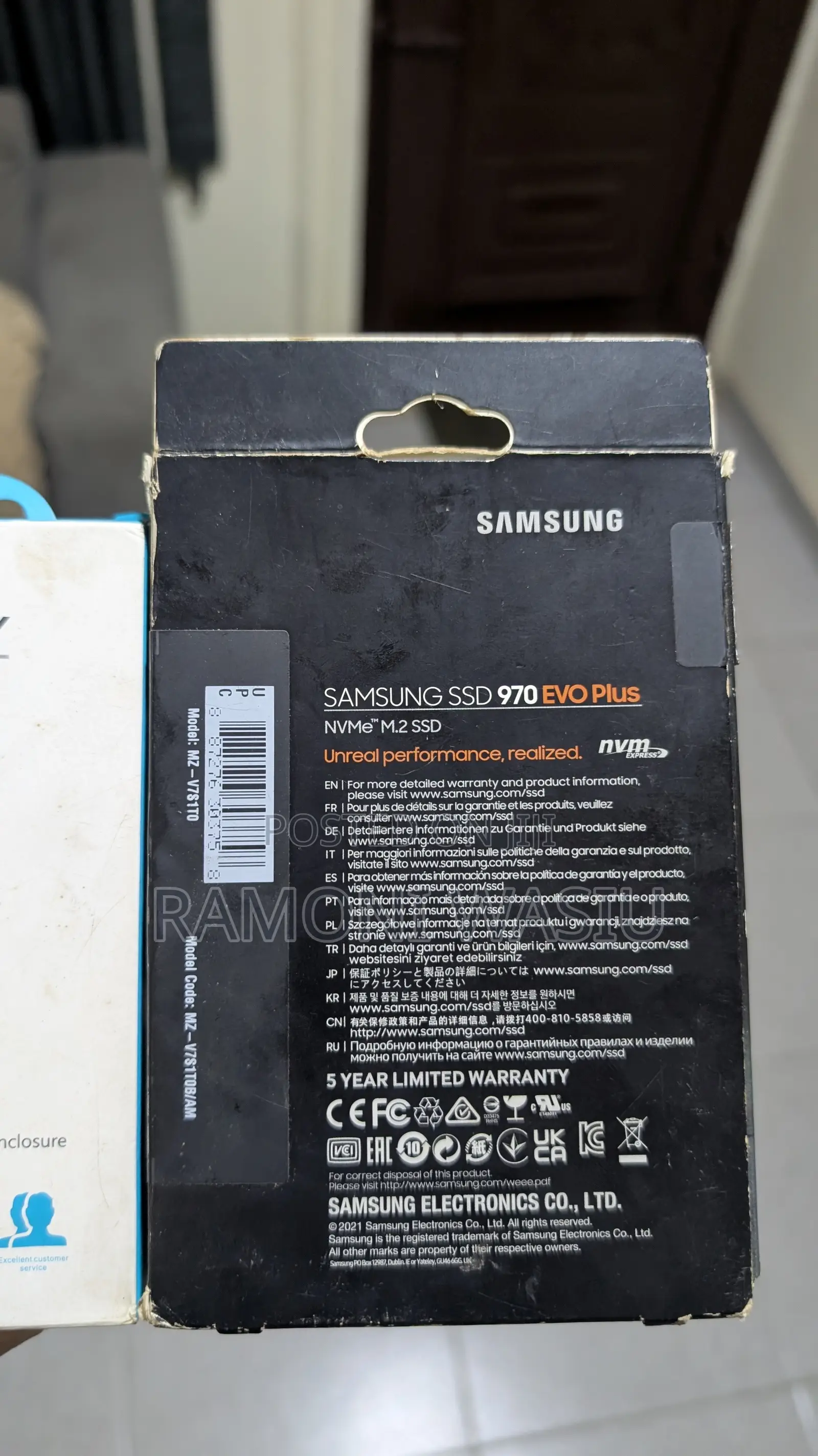 Samsung 970 Evo Plus 1tb Nvme SSD + Enclosure