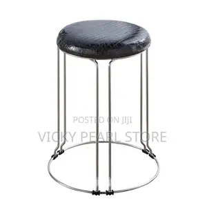 Round Metal Dining Stool