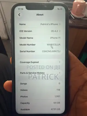 Apple iPhone 11 64 GB Gray