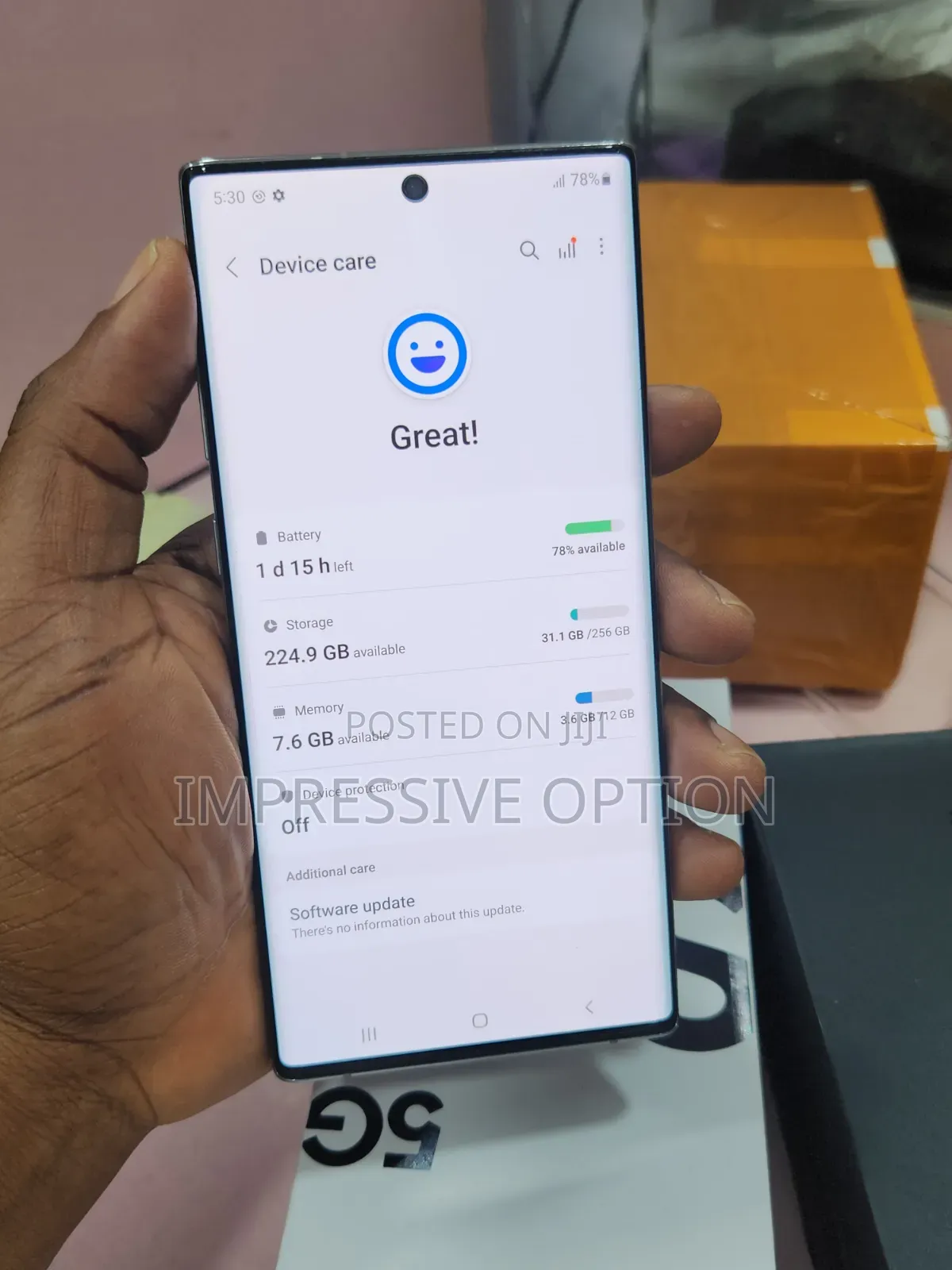 Samsung Galaxy Note 10 Plus 256 GB Silver