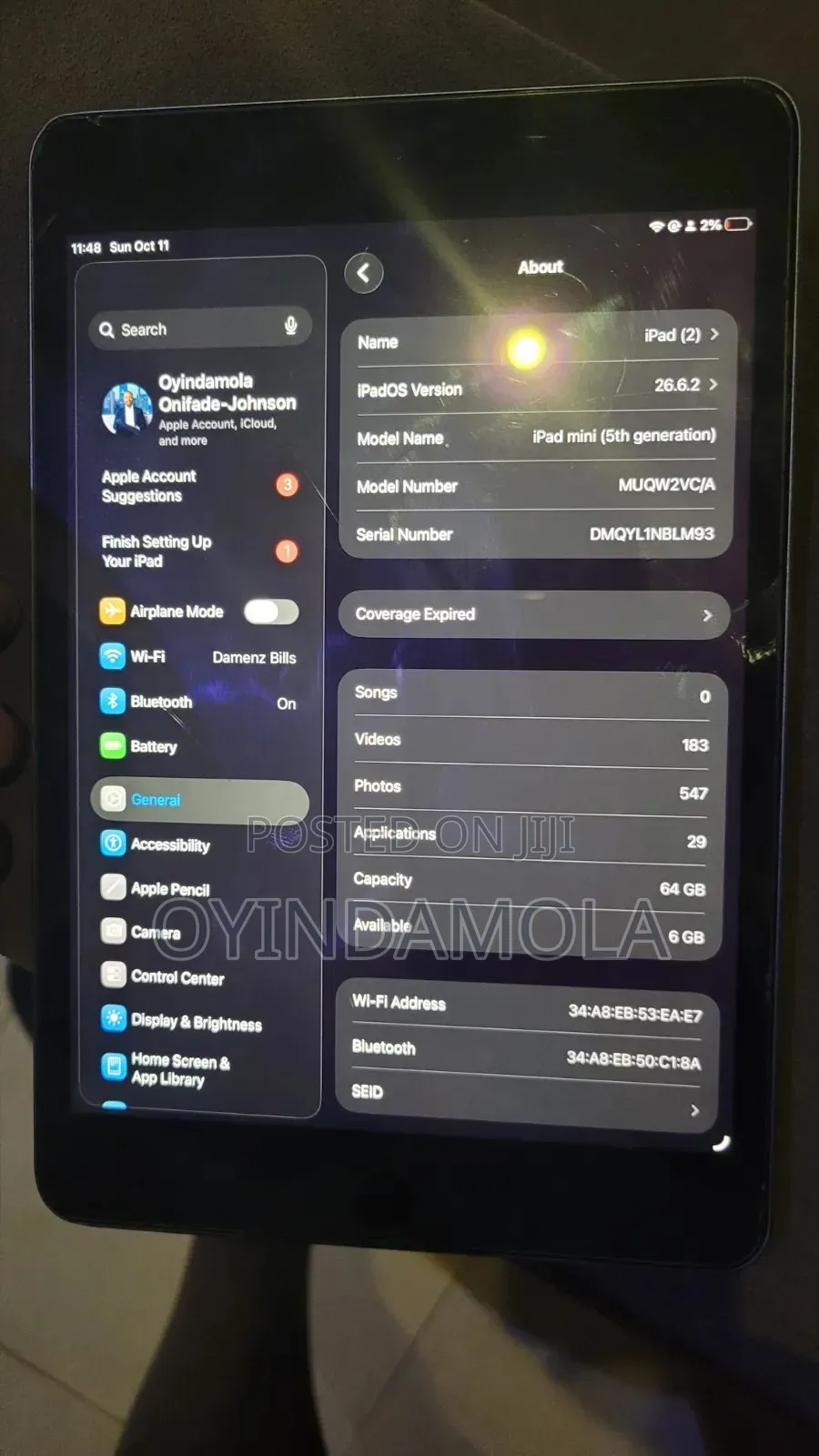 Apple iPad mini 5 (2019) 64 GB Gray