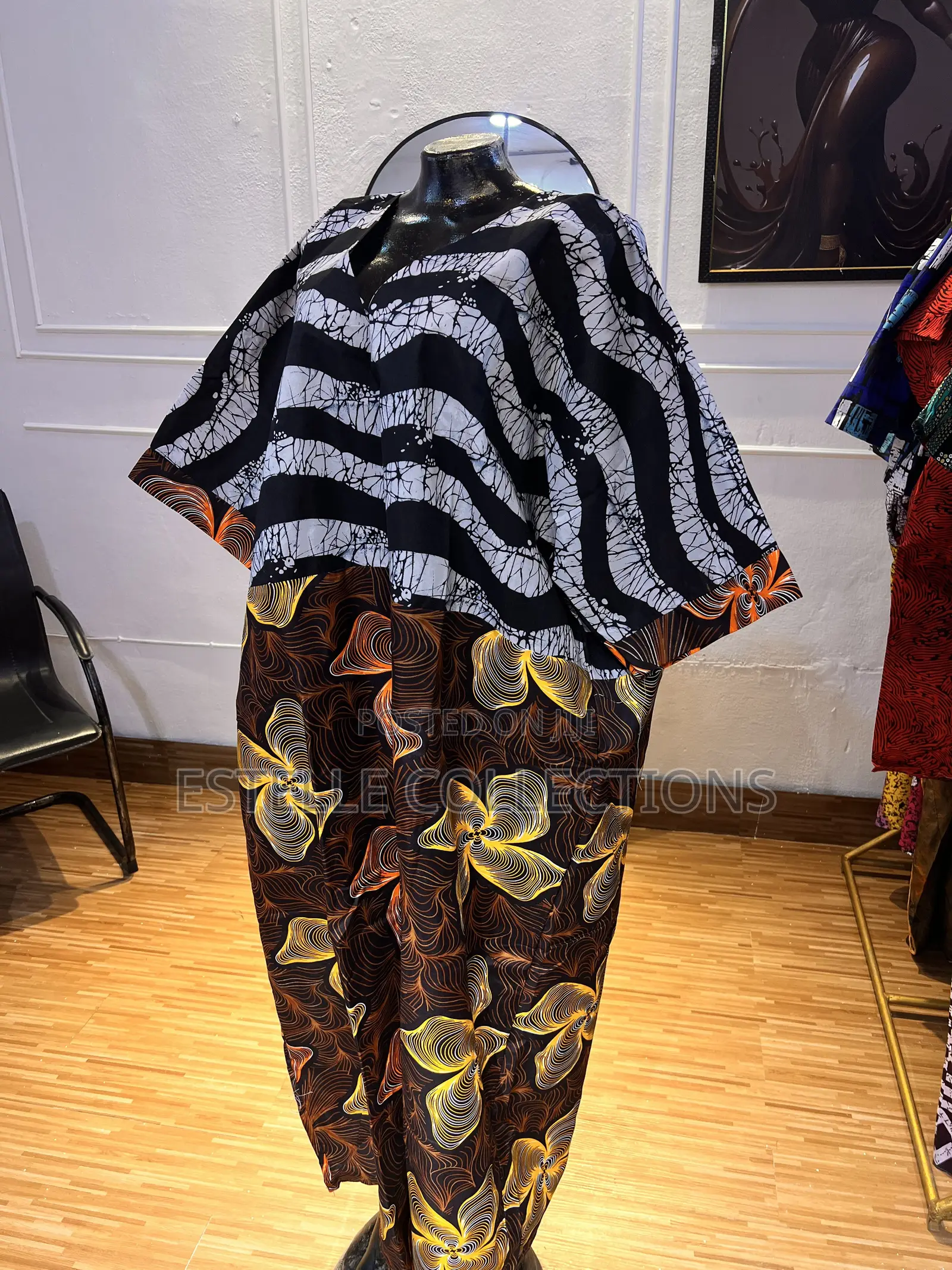 Ankara Bubu Gown