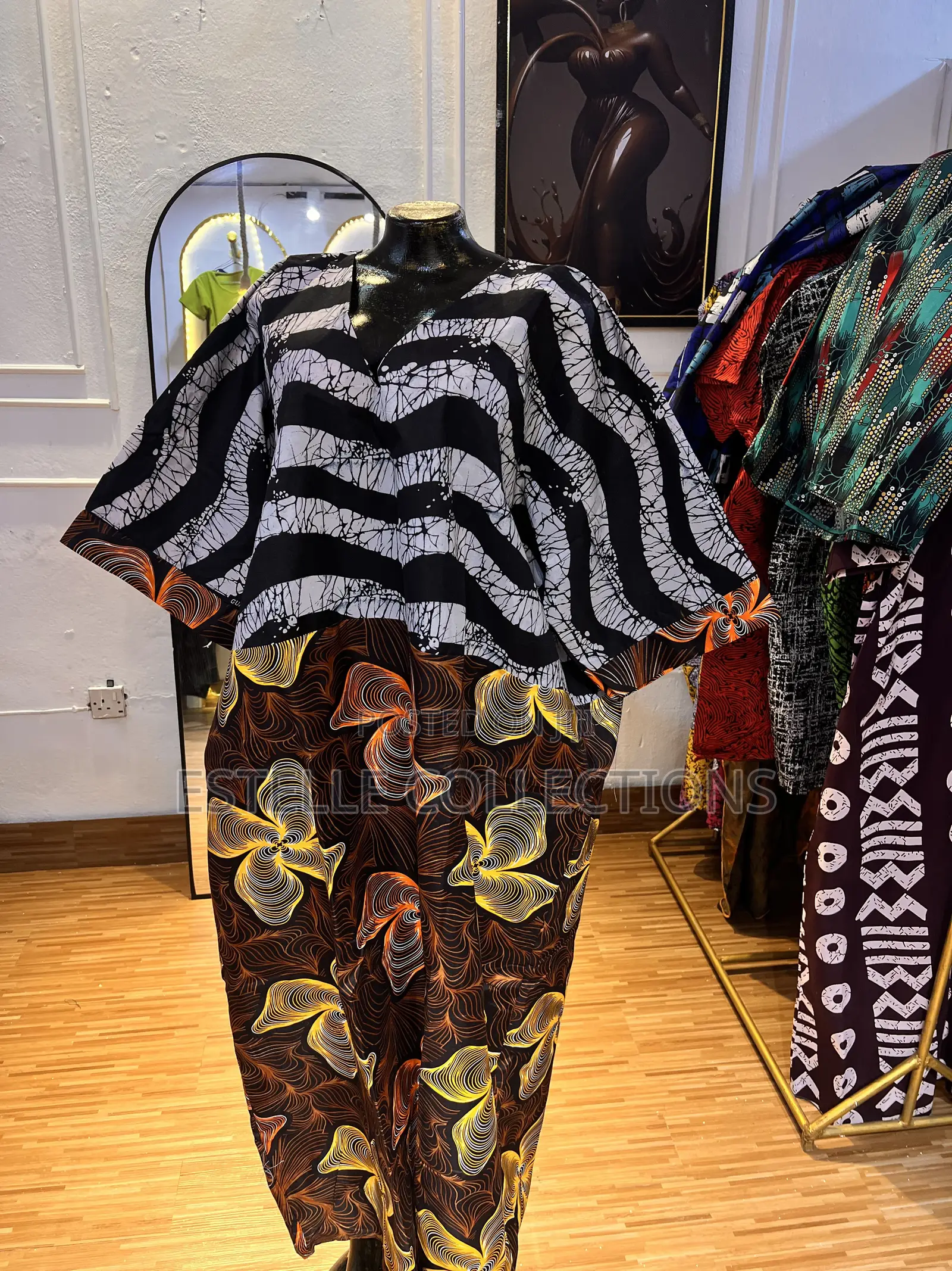 Ankara Bubu Gown