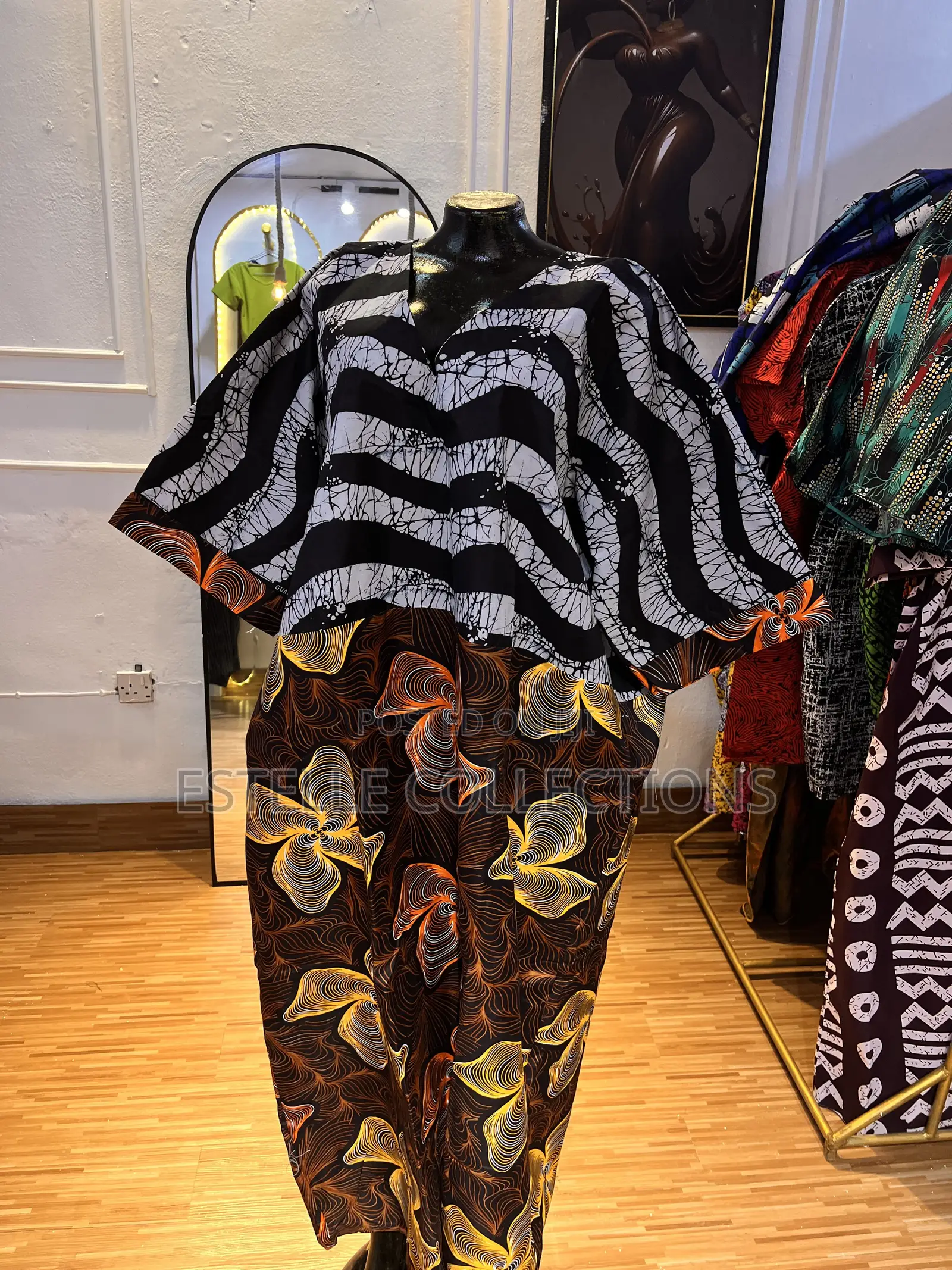 Ankara Bubu Gown