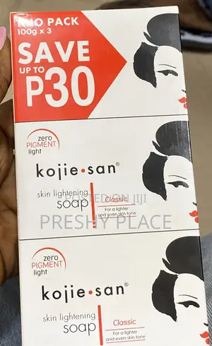 Kojie San Kojic Acid Skin Lightening Soap 3-in-1