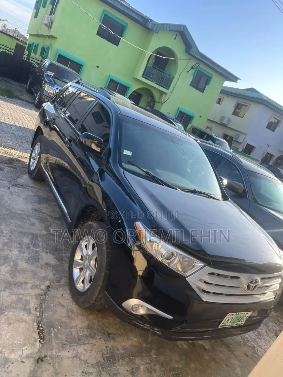 Toyota Highlander Limited 2012 Black