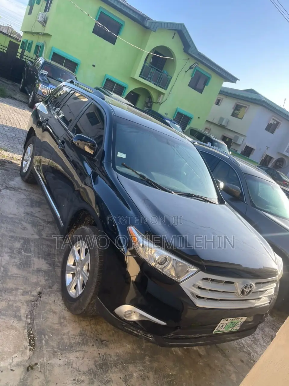 Toyota Highlander Limited 2012 Black