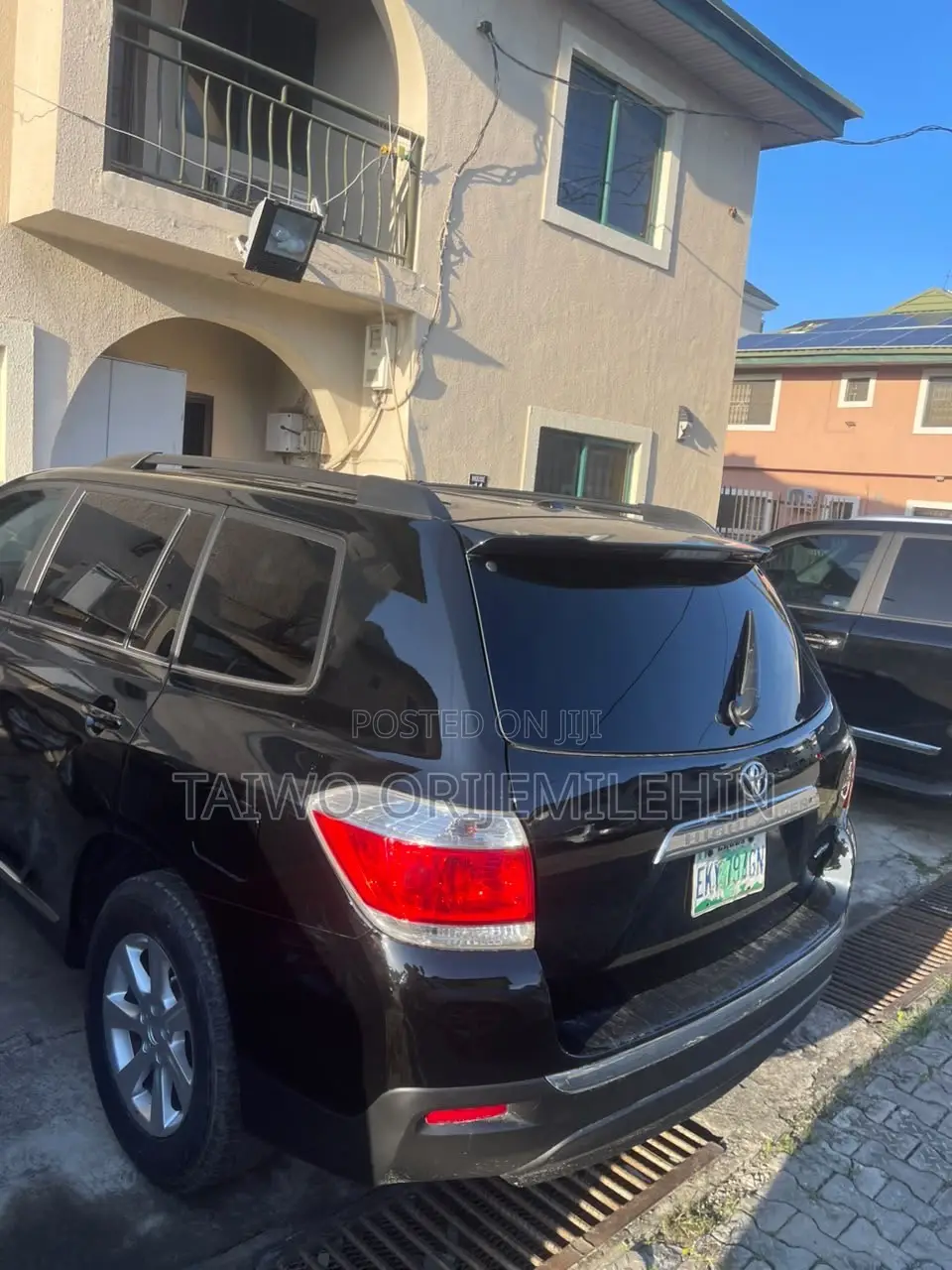 Toyota Highlander Limited 2012 Black