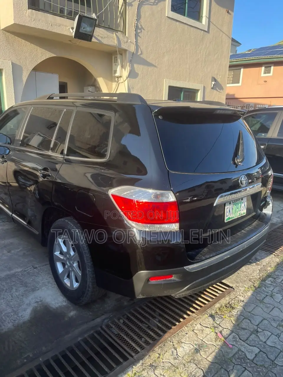 Toyota Highlander Limited 2012 Black
