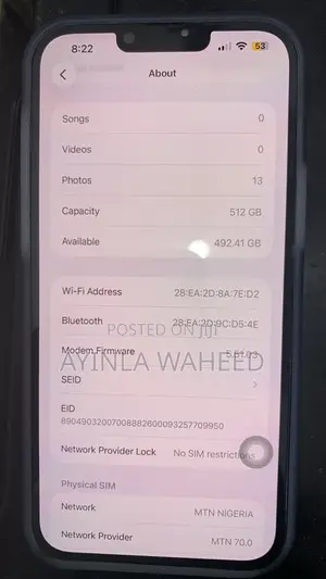 Apple iPhone 13 Pro Max 512 GB Blue